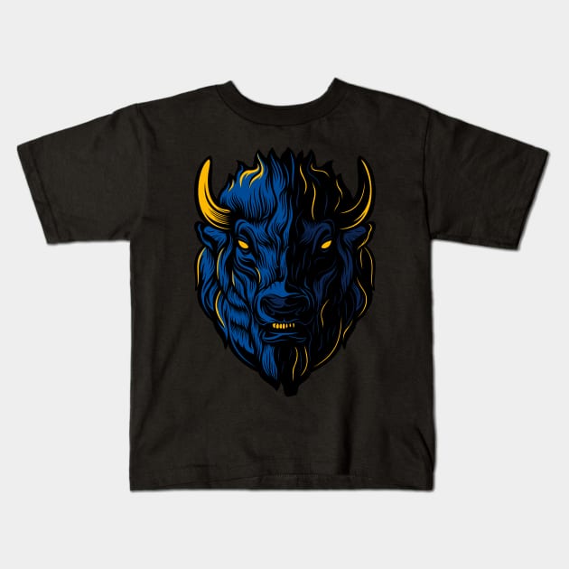 Taurus Zodiac Birthday Design - Taurus Kids T-Shirt by origamiconcept